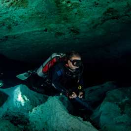 Dive cenotes tulum ponderosa Always Diving