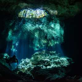 dive cenotes Tulum cave diving Ponderosa Always Diving