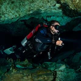 dive cenotes Tulum cave diving Ponderosa Always Diving