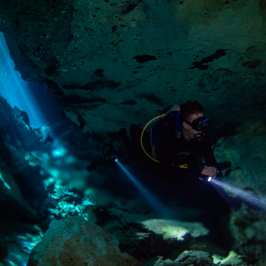 diveTulum cenotes Ponderosa with Always Diving